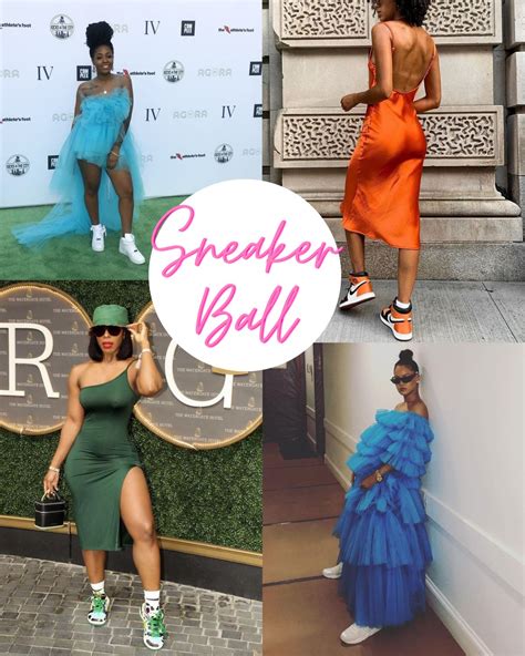 plus size sneaker ball outfits.